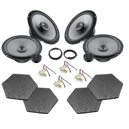Boxe auto Pachet difuzoare auto Hertz Uno dedicat Ford Ranger (T6) (2011 - 2022)