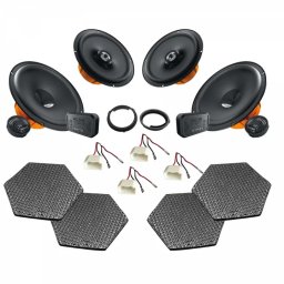 Boxe auto Pachet difuzoare auto Hertz Dieci dedicat Ford Ranger (T6) (2011 - 2022)