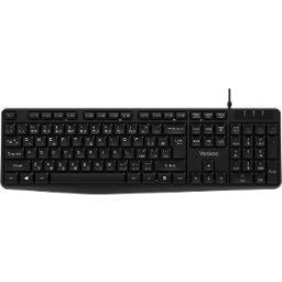 Tastatura 104 taste tip membrana 415g Negru