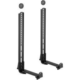 RESIGILAT Suport soundbar pentru TV, MC-914, 1.9 kg, negru