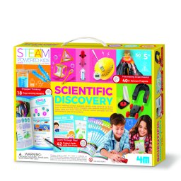 Kit stiintific - descoperiri stiintifice vol. 1 - 42 experimente, steam kids