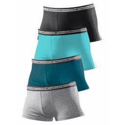Authentic Le Jogger Boxeri turcoaz / gri / verde petrol / negru