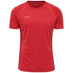 Hummel Tricou funcțional portocaliu / roșu pepene / roșu deschis