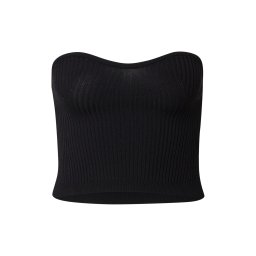LENI KLUM x ABOUT YOU Top brodat 'Charlie' negru