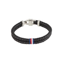 TOMMY HILFIGER Brățară bleumarin / roșu / negru / alb