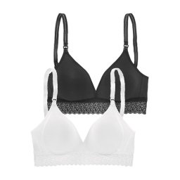 PETITE FLEUR Sutiene alăptare negru / alb