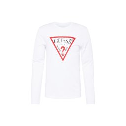 GUESS Tricou roșu / negru / alb