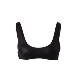 Calvin Klein Swimwear Sutien costum de baie negru / alb