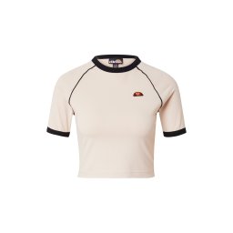 ELLESSE Tricou 'Chevalier' nisipiu / negru