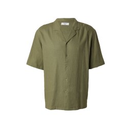 DAN FOX APPAREL Cămașă 'Ryan' oliv