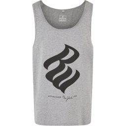ROCAWEAR Tricou gri amestecat / negru