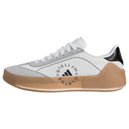 ADIDAS BY STELLA MCCARTNEY Pantofi sport 'Court' gri deschis / negru / alb