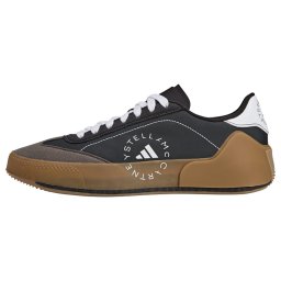 ADIDAS BY STELLA MCCARTNEY Pantofi sport 'COURT' gri închis / negru / alb