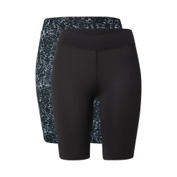 Urban Classics Leggings negru / alb