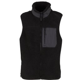 Urban Classics Vestă gri închis / negru