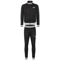 LONSDALE Trening 'Ashwell' negru / alb