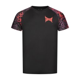 Tapout Tricou funcțional 'Taproot' mov închis / roșu / negru