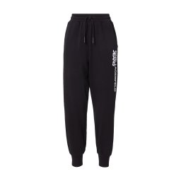 KARL LAGERFELD JEANS Pantaloni negru / alb