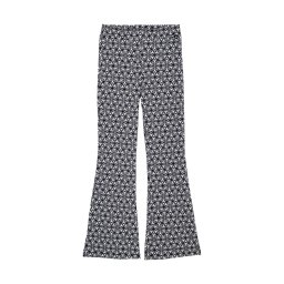 WE Fashion Leggings bleumarin / alb