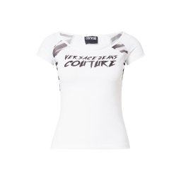 Versace Jeans Couture Tricou negru / alb