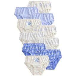 Next Chiloţi albastru denim / mov deschis / alb natural