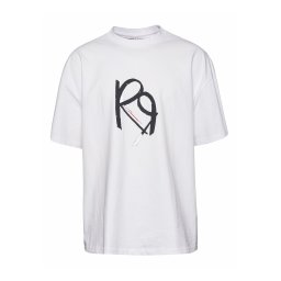 ROCAWEAR Tricou negru / alb