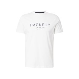Hackett London Tricou negru / alb