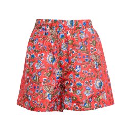 ADIDAS ORIGINALS Pantaloni 'Adidas Originals x Liberty London' azur / verde / roșu cranberry / alb