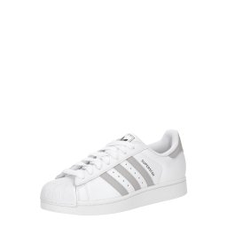 ADIDAS ORIGINALS Sneaker low 'Superstar II' gri / negru / alb