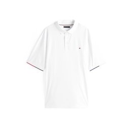 Tommy Hilfiger Big & Tall Tricou albastru închis / roși aprins / alb