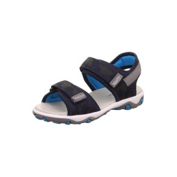SUPERFIT Sandale 'Mike 3.0' albastru marin / gri / pământiu / alb