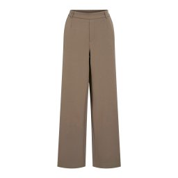 VILA Pantaloni 'VIVarone' maro cappuccino