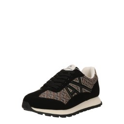 ARMANI EXCHANGE Sneaker low maro / negru / alb
