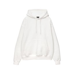 Pull&Bear Bluză de molton alb