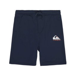 QUIKSILVER Pantaloni 'Easy Day' albastru închis / portocaliu / alb
