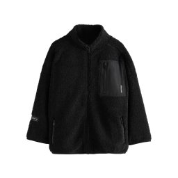 Next Jachetă fleece negru