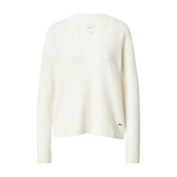 Pepe Jeans Pulover alb lână