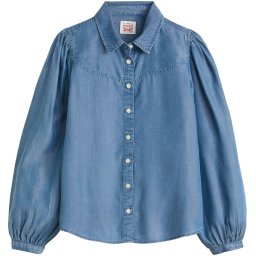 LEVI'S ® Bluză 'Journey Western Shirt' albastru denim