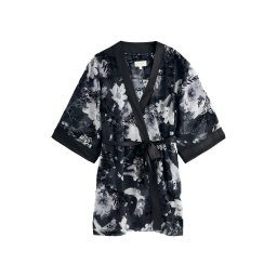 B by Ted Baker Halat pentru dimineață gri deschis / gri închis / negru / alb