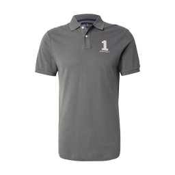 Hackett London Tricou 'NEW CLASSIC' grej / gri închis