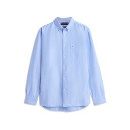 TOMMY HILFIGER Cămașă 'HERITAGE' albastru deschis / portocaliu / roz / alb