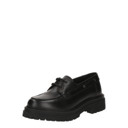 GEOX Pantofi cu șireturi 'SCARPE' negru