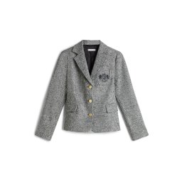 TOMMY HILFIGER Sacou negru / alb