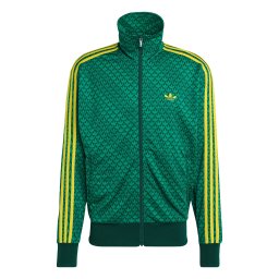 ADIDAS ORIGINALS Hanorac 'Firebird' galben / verde smarald / verde închis