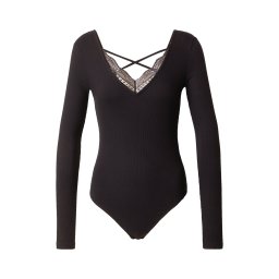 ABOUT YOU Tricou body 'Diana' negru