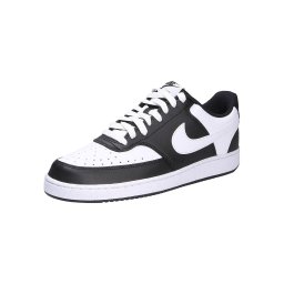 NIKE Sneaker low 'Court Vision' negru / alb