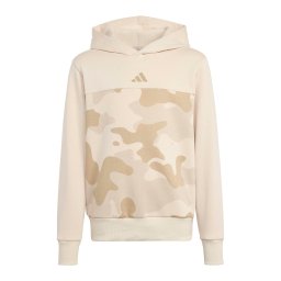 ADIDAS SPORTSWEAR Hanorac sport bej / alb kitt / bej închis