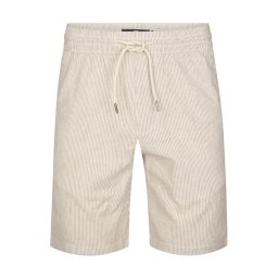 Petrol Industries Pantaloni eleganți maro cappuccino / alb
