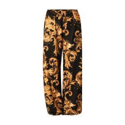 Versace Jeans Couture Pantaloni '80HAA320' auriu / negru