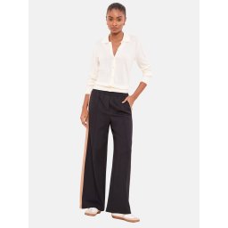 Lipsy Pantaloni portocaliu pastel / negru